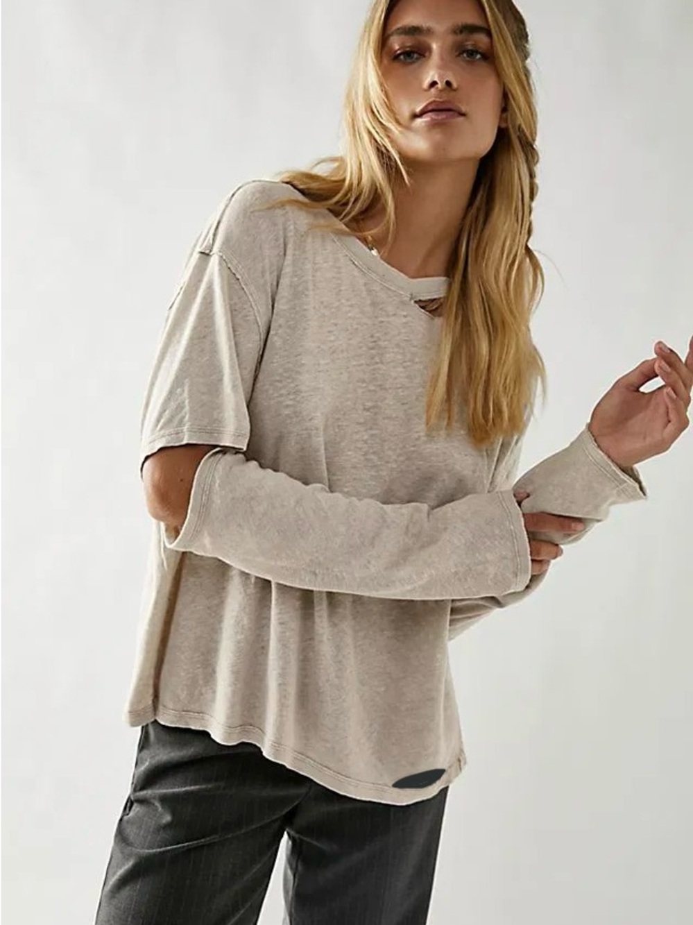 Free People We The Free In Reverse Tee